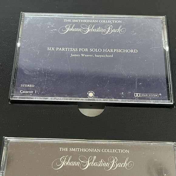 J. S. Bach Sonatas For Violin & Harpsichord Cassette Edition Box Set NC 007 - Picture 8 of 10
